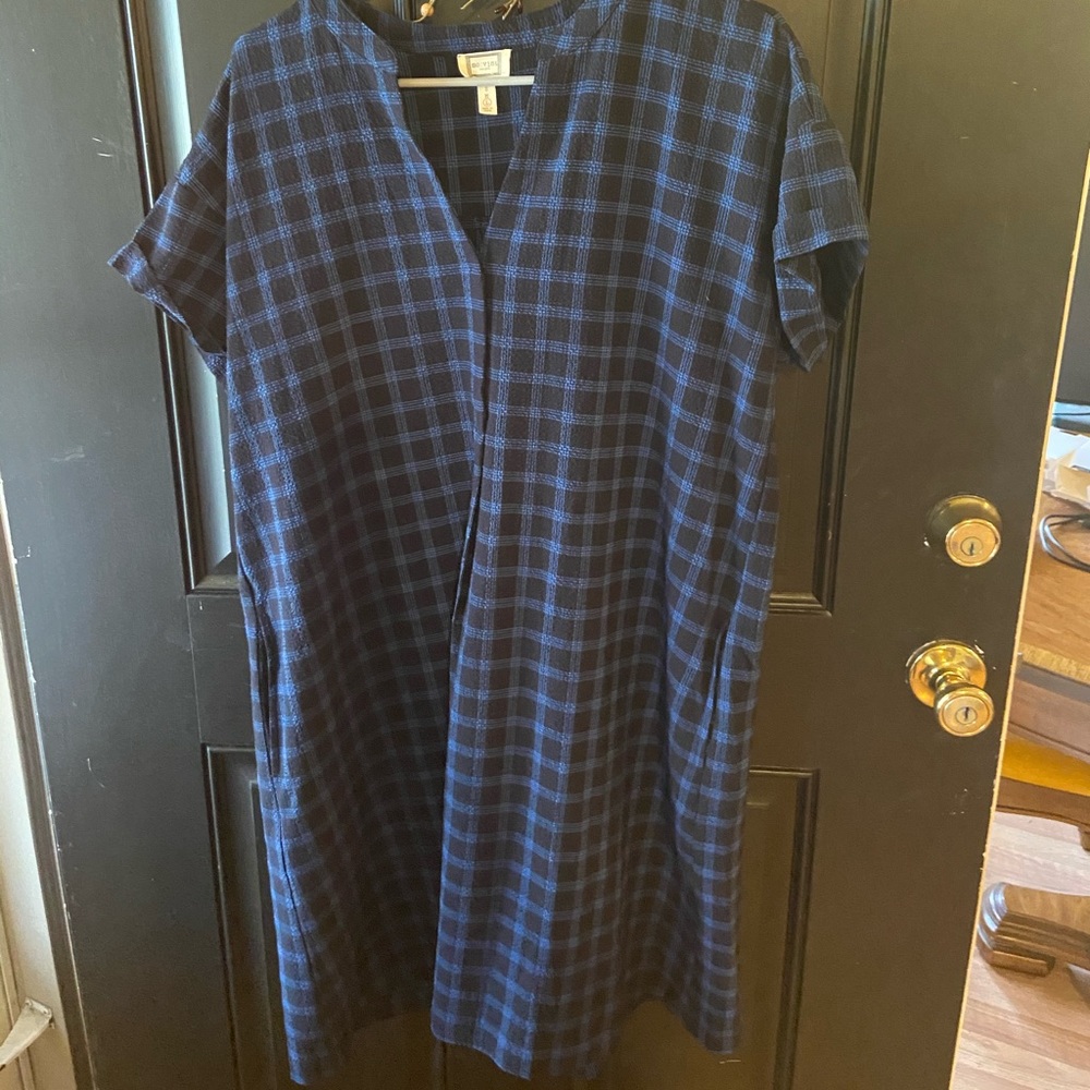 PLAID SHIFT DRESS ❤️
